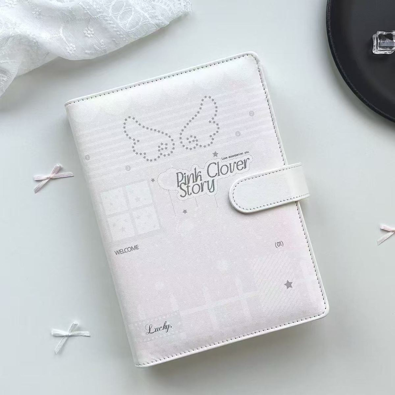 Kožni A5 kartični album s četiri pretinca za Polaroid fotografije