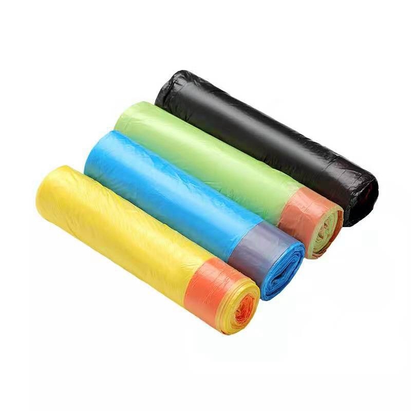 Sac de gunoi cu șnur, extra-large, îngroșat, cu mâner, din plastic