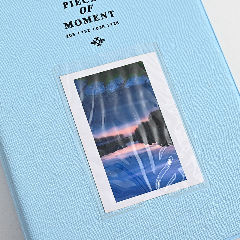 Album foto Polaroid de 3 inch cu pagini detașabile, capacitate mare pentru carduri, stocare fotografii și fotografii de identitate