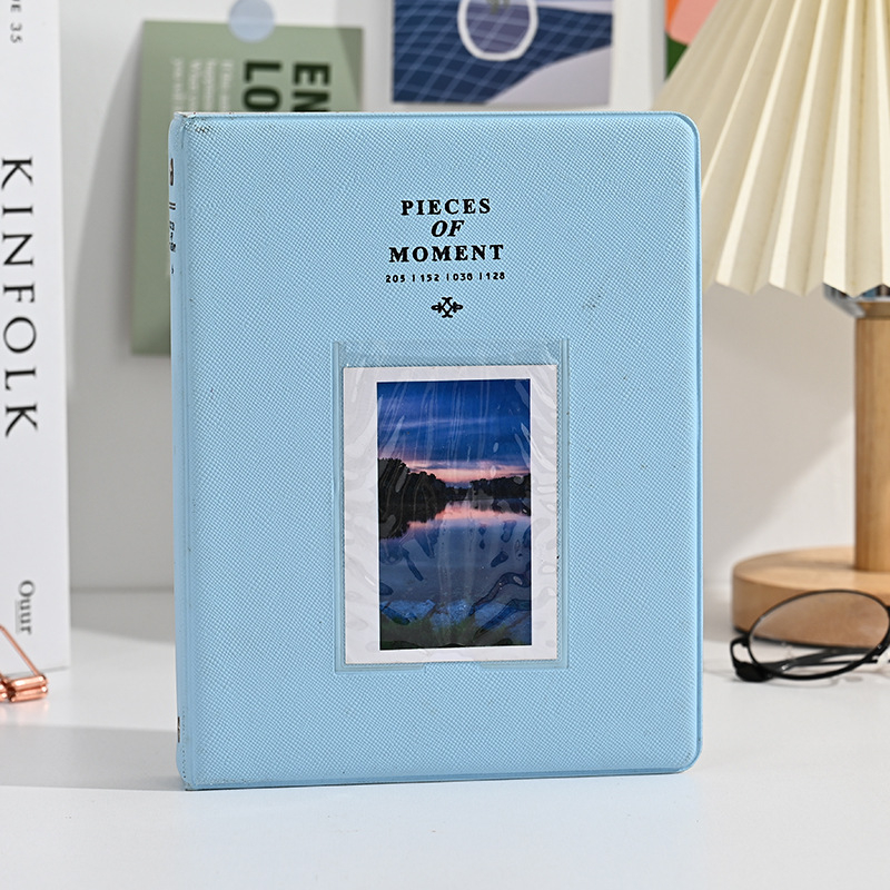 Album foto Polaroid de 3 inch cu pagini detașabile, capacitate mare pentru carduri, stocare fotografii și fotografii de identitate