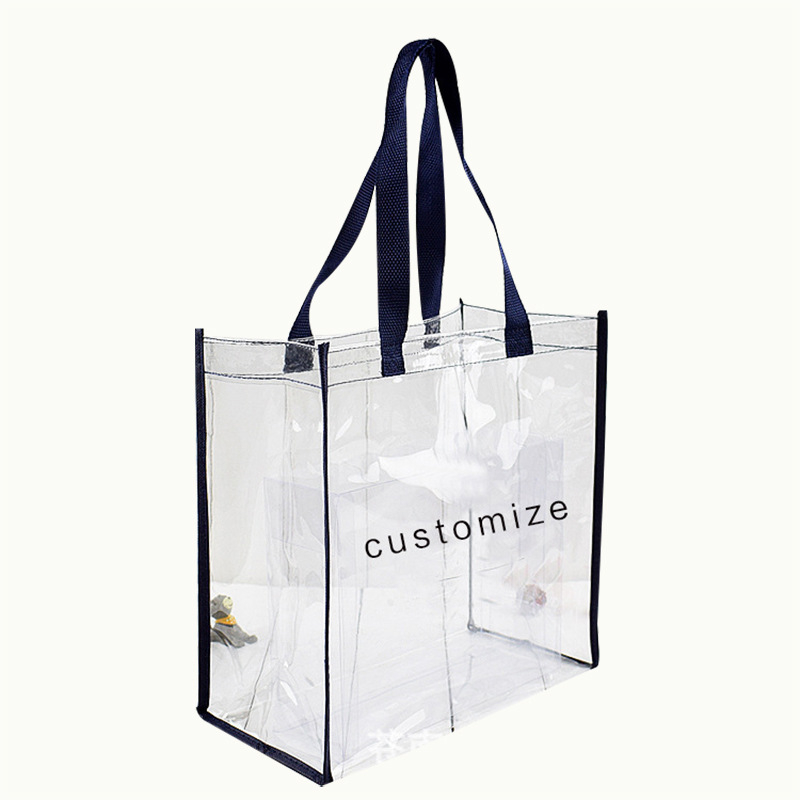 Geantă PVC transparentă, personalizată, pentru haine și nunți, geantă de cadouri și ambalaj cosmetic