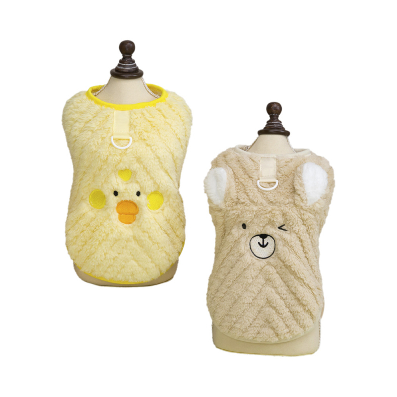 Zimska flis jakna za male pse, Teddy/Bichon stil