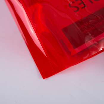 Geantă de mână PVC cu efect laser – transparentă, aspect jeleu, ambalaj cadou premium, personalizabil