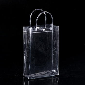 Geantă de cadouri din PVC transparentă, cu design 3D, ambalaj minimalist pentru bomboane de nuntă