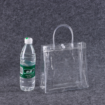 Geantă de cadouri din PVC transparentă, impermeabilă, pentru suveniruri de nuntă, personalizabilă