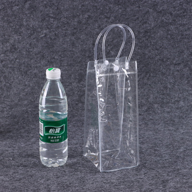 Geantă de cadouri din PVC transparentă, impermeabilă, pentru suveniruri de nuntă, personalizabilă