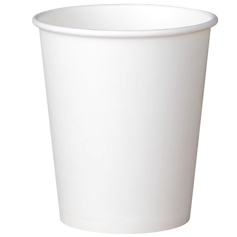 Cani de unică folosință din hârtie pentru băuturi calde, întărite și îngroșate, colorate, pachet de 50 de bucăți, capacitate 301–400 ml