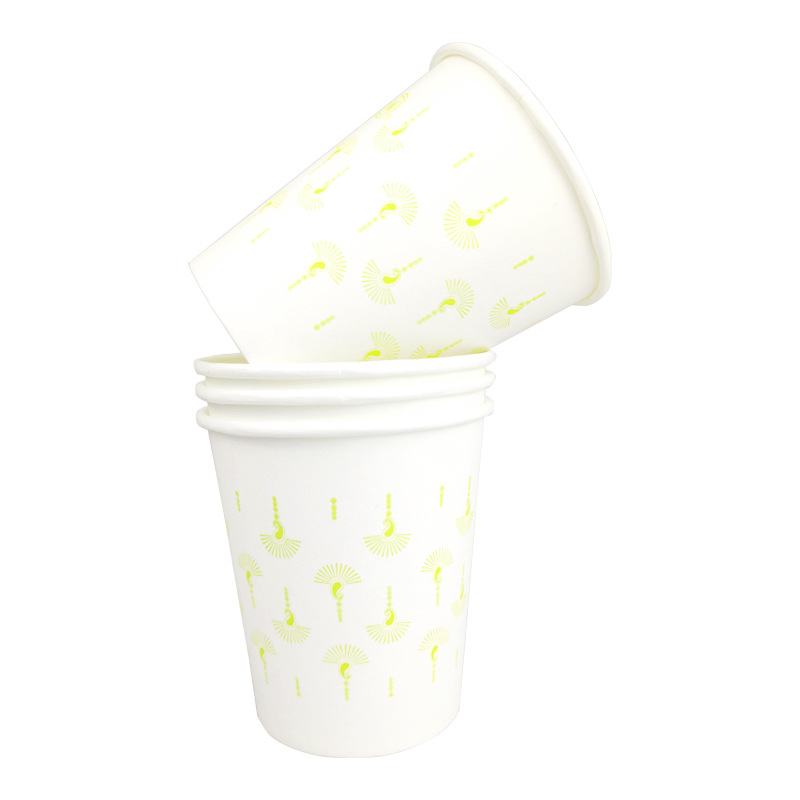 Clean Energy Pahare de unică folosință din hârtie, 100 buc, 200 ml, pentru uz casnic și de birou