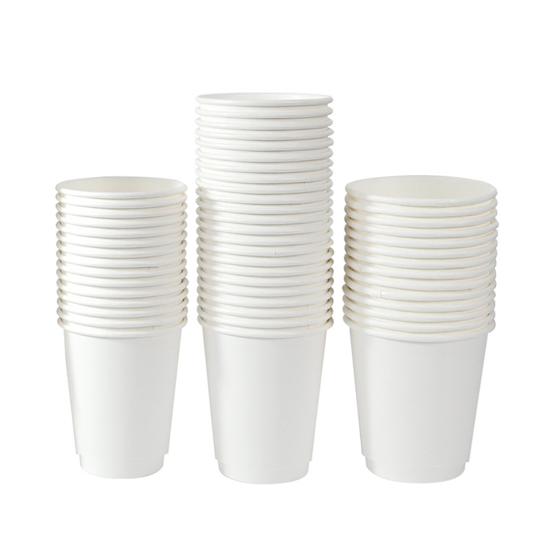 Pahar de hârtie pentru băuturi calde, personalizare în lot mic cu imprimare a logo-ului, pahar dublu-strat gol pentru ceai cu lapte și cafea