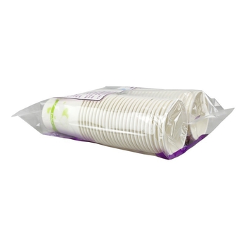 Li Bi Zheng căni de hârtie de unică folosință, îngroșate, 50 buc., 230 ml, pentru birou și casă