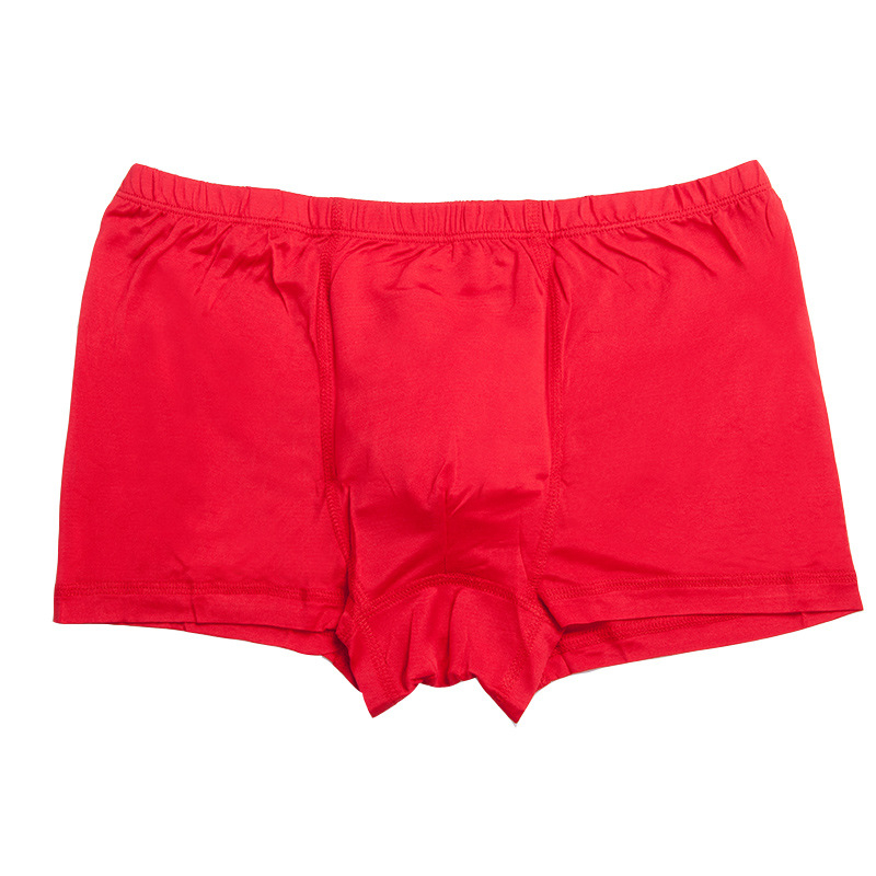 Muške bokserice od Mulberry svile, pletene, s srednjim strukom, plus veličina, 100% svila