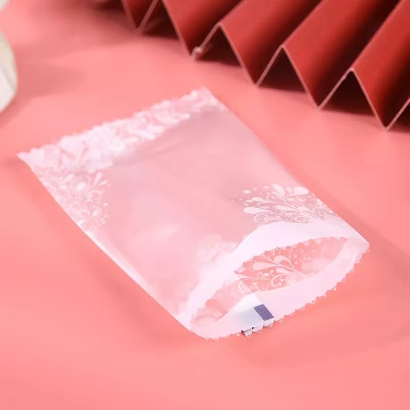 Pungi transparente pentru gustări și produse de patiserie, pungi sigilante pentru mașinile de bomboane, hârtie lucioasă, pungi de copt