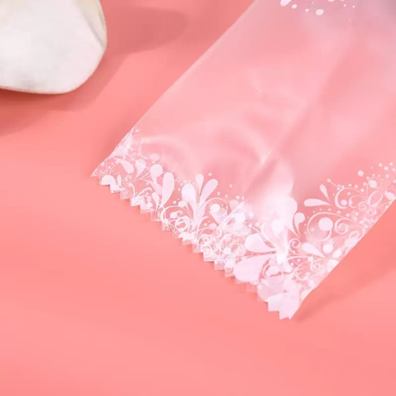 Pungi transparente pentru gustări și produse de patiserie, pungi sigilante pentru mașinile de bomboane, hârtie lucioasă, pungi de copt
