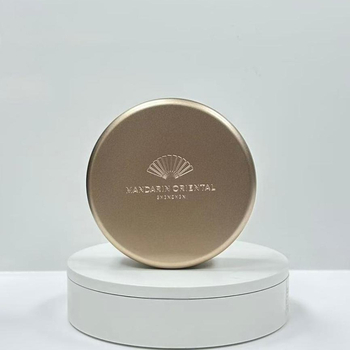 Cutie metalică rotundă pentru biscuiți, cu logo personalizat, ambalaj universal pentru biscuiți și bomboane, cadou elegant