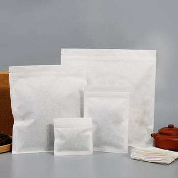 Saci de ceai din hârtie de bumbac, pungi interne pentru ambalarea ceaiului, produse de patiserie cu nuci, pungi sigilate, de înaltă calitate alimentară, albe