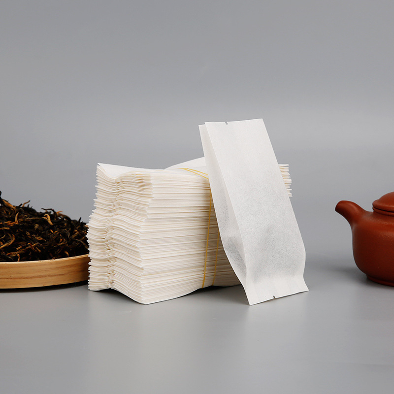 Saci de ceai din hârtie de bumbac, pungi interne pentru ambalarea ceaiului, produse de patiserie cu nuci, pungi sigilate, de înaltă calitate alimentară, albe