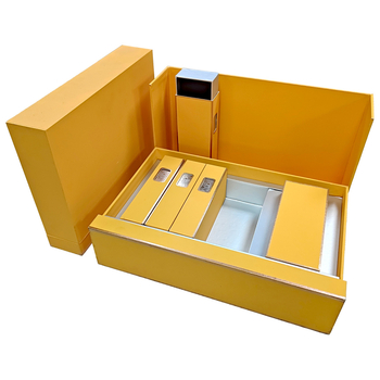 Set personalizat de ambalaj pentru ceai cu cutii din hârtie cu aromă de santal și siglă imprimată