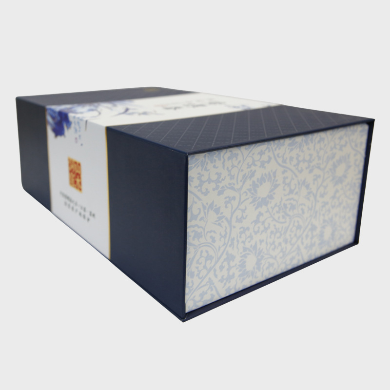 Cutie de ambalaj ceai Biluochun cu recipient metalic – cutie cadou premium pentru ceai 250 g/500 g