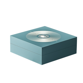 Cutie cadou personalizată pentru ceai și mooncake, ambalaj elegant de lux, imprimare în tiraje mici, imprimare UV și ștanțare cu folie argintie