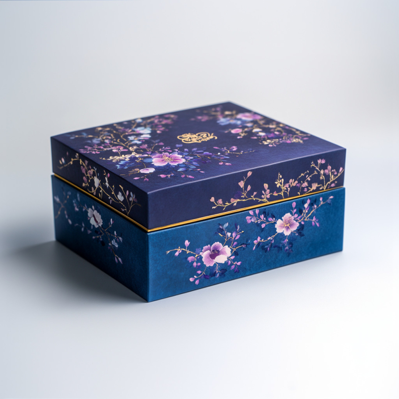Cutie cadou aromaterapie cu uleiuri esențiale – cutie din carton cu capac cu două părți, cutie cadou cafea și ceai, cutie de înfrumusețare, ambalaj rigid, personalizabil