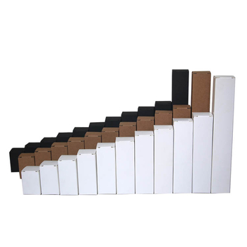 Cutii Kraft carton personalizate pentru ceai, alimente și cosmetice – ambalaj cadou cu tavă pliabilă, carton ondulat, alb sau color