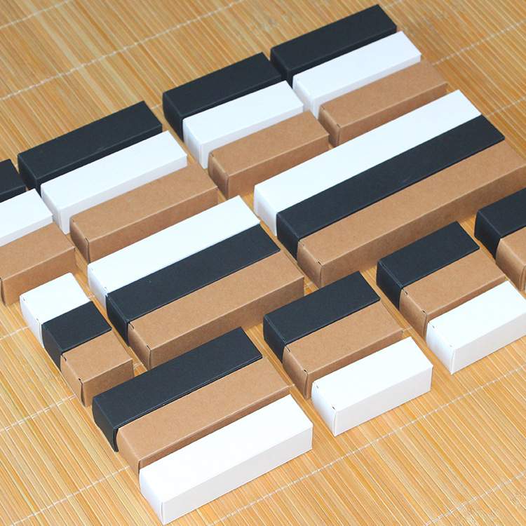 Cutii Kraft carton personalizate pentru ceai, alimente și cosmetice – ambalaj cadou cu tavă pliabilă, carton ondulat, alb sau color