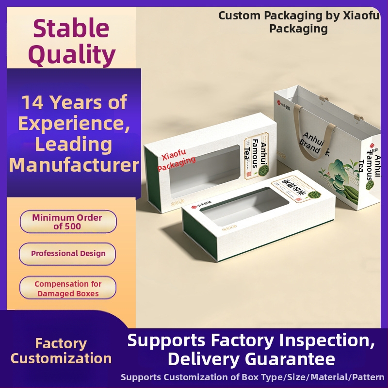 Cutii de ambalaj cu fereastră, cutii goale, ambalaj din carton alb personalizat, cutii din carton, cutii colorate, ambalaj pentru ceai în tiraje mici, cutii cadou goale