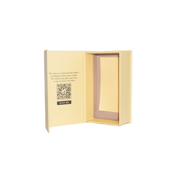 Cutie premium în formă de carte pentru ambalarea ceaiului cu miere, capac magnetic rabatabil, carton cenușiu, imprimare logo