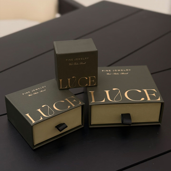 Cutie de ambalaj premium, tip sertar, personalizabilă pentru lenjerie, curele, ceai, bijuterii și suveniruri, cu siglă