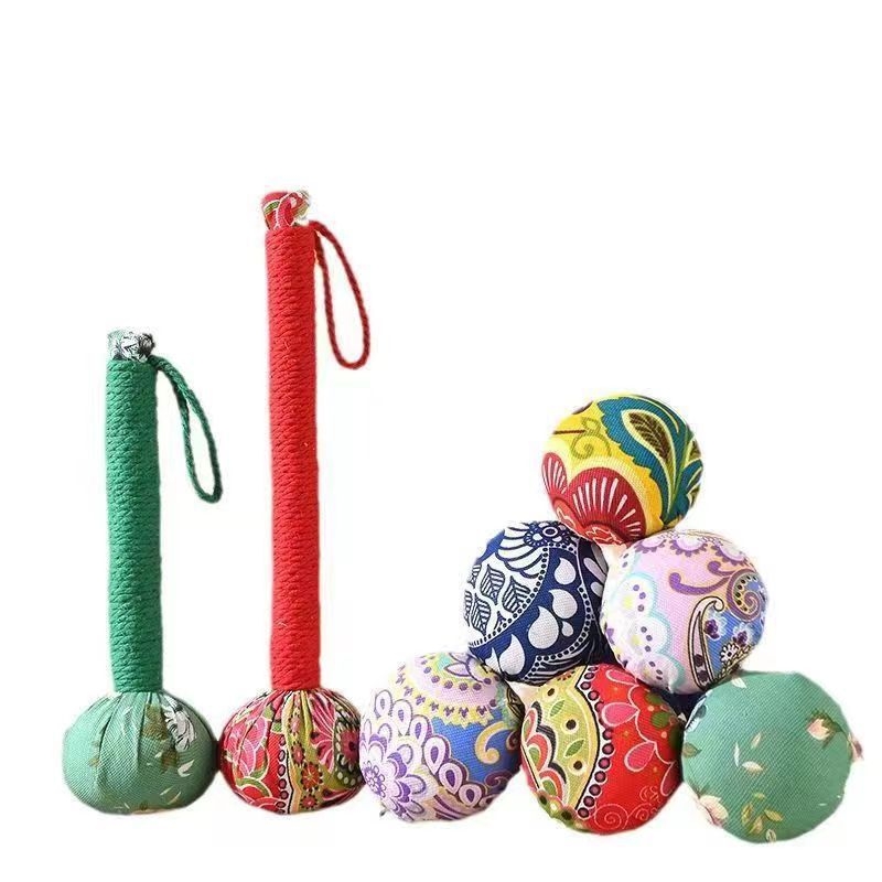 Ručni masažni čekić od mugworta za masažu leđa, 26 cm, kućna upotreba, DIY