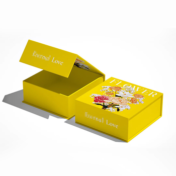 Cutie cadou cu închidere magnetică, personalizabilă — cutie de hârtie pentru cosmetice și ambalaj în stil carte
