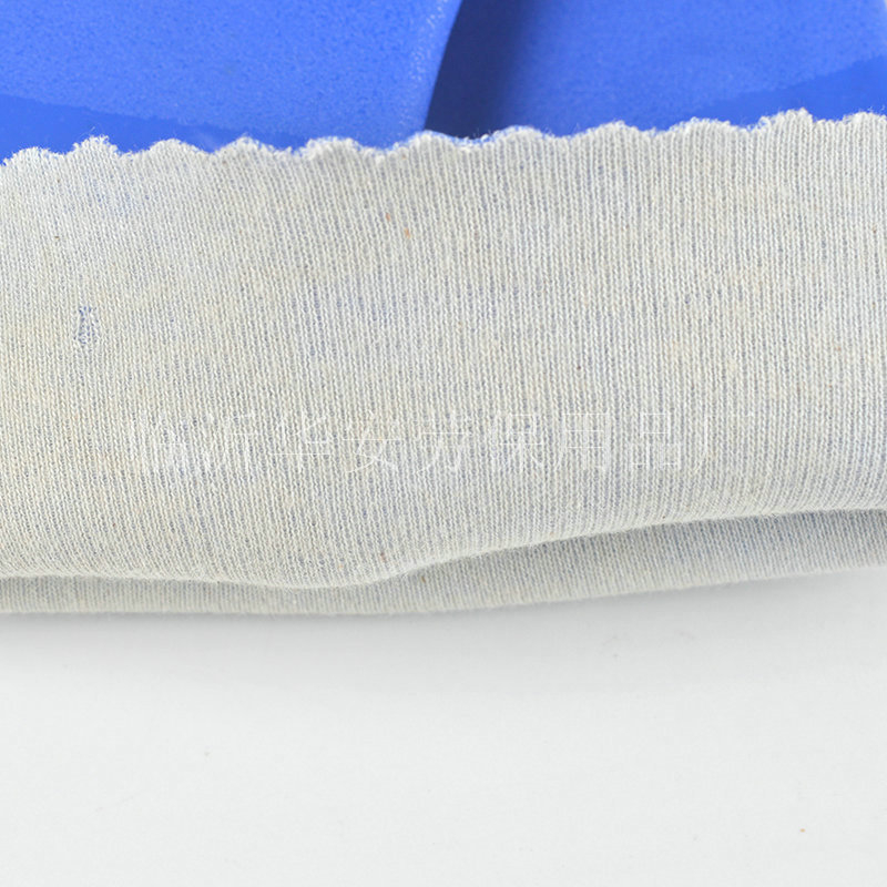 Plave rukavice s plastičnim premazom 998, otporne na ulje i kiseline i alkalije, mat završetak, industrijske rukavice, vodootporne, protuklizne