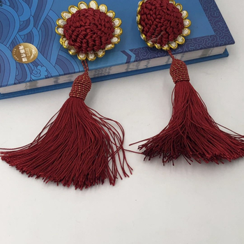 Mărgele florale pentru perdele și textile de casă – mărgele decorative pentru perdele, fețe de masă și perne