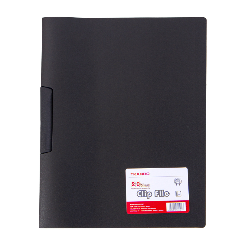 Dosar A4 cu clemă laterală rotativă, material PP, spațiu de depozitare pentru birou