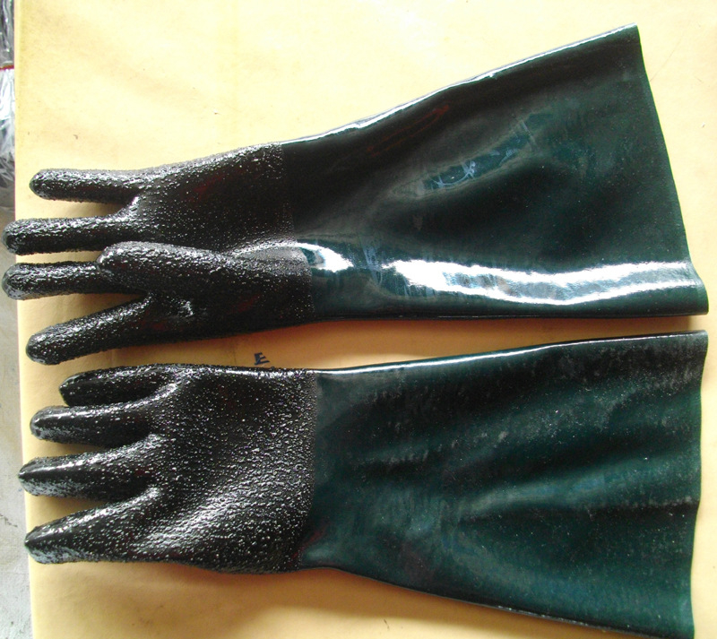 Rukavice za pjeskarenje, dužine 48 cm, PVC podstava, protuklizne