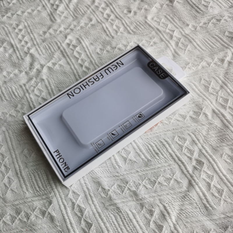 Prozirna poklon kutija za futrole mobitela, kartonska kutija s dvodijelnim poklopcem