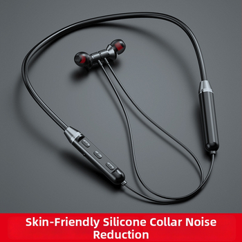 Bezdrôtové slúchadlá s krkom – True Wireless, športové in-ear, kovový dizajn, IPX4, výdrž batérie nad 8 hodín