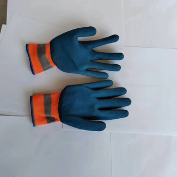 Mănuși de protecție pentru muncă cu acoperire din latex — antiderapante, rezistente la uzură și la murdărie; pentru construcții, agricultură și încărcare/descărcare
