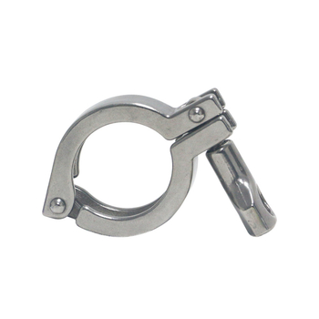 Sanitarna brza spojna stezna s 304 nehrđajućeg čelika, precizno odljevena stega za cijevi, teška konstrukcija