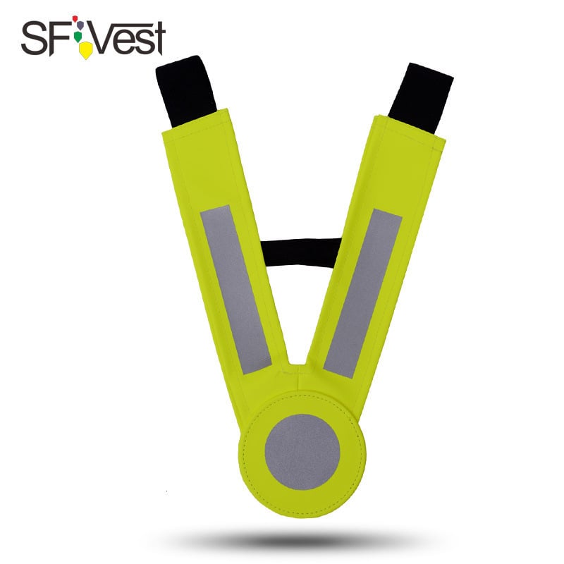SFVest dječja reflektirajuća vest s kaiševima – dišna sigurnosna vesta za vanjsku upotrebu (VM-1026)