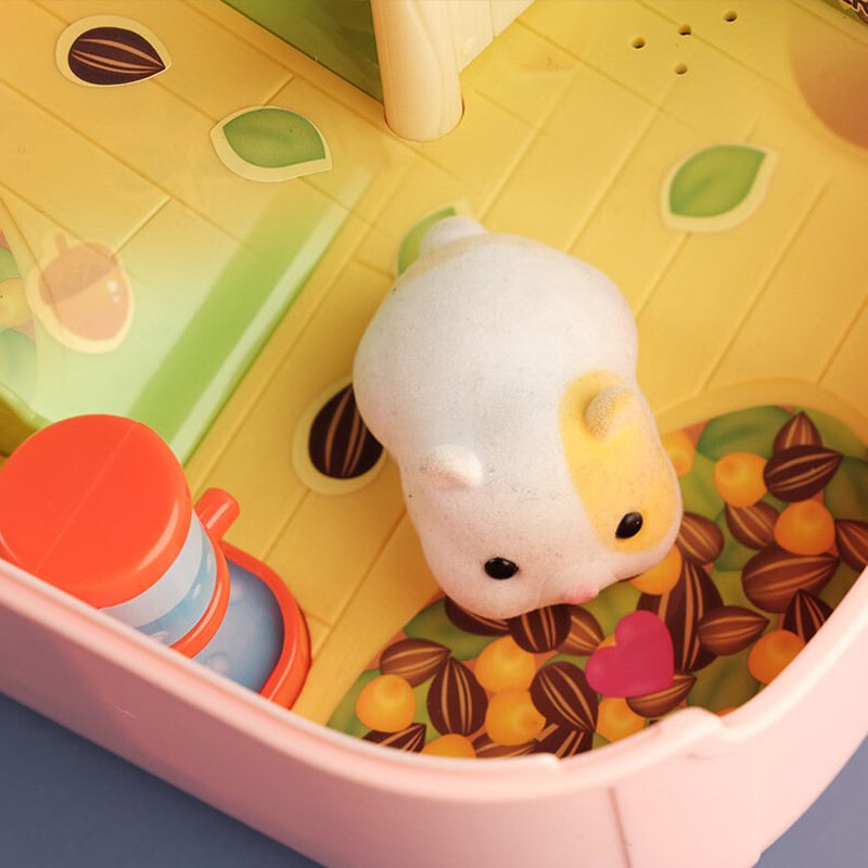 MIMIWORLD nestašni hamster – igra s hranjenjem za djecu, interaktivna njega životinja