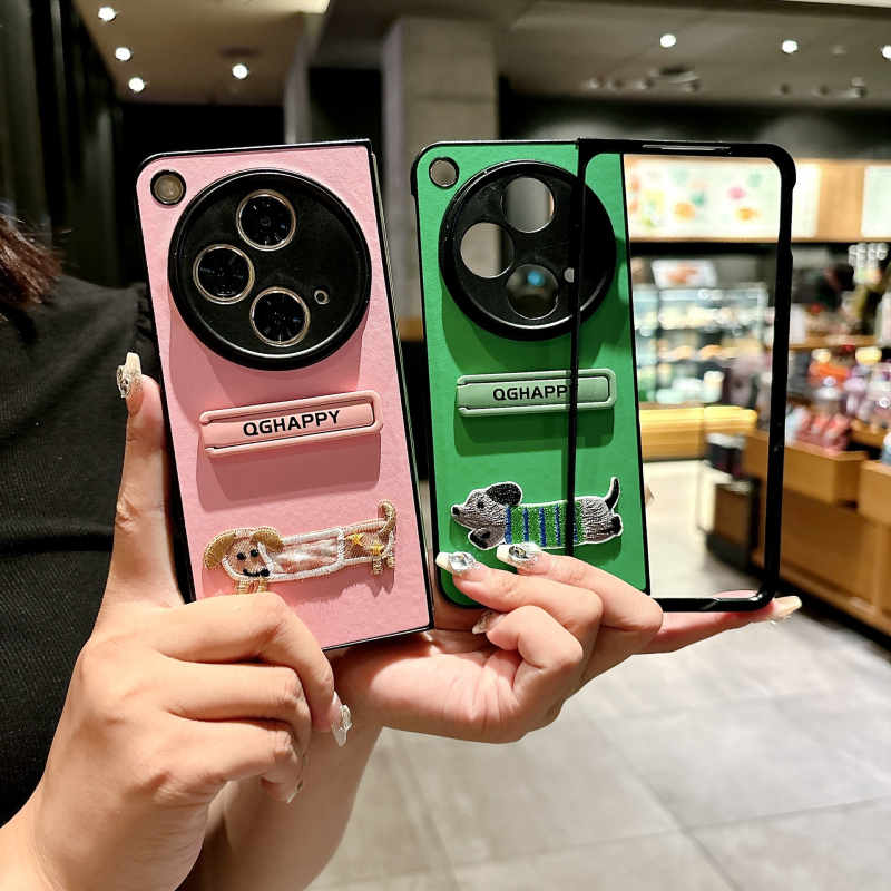 OPPO Find N3 futrola s karikaturnim dizajnom i remenom za ruku, otpornost na padove, ženski stil