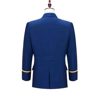 Novi stil vatrogasne uniforme u plameno plavoj boji za proleće, jesen i zimu – unisex radna i svečana odjeća, set