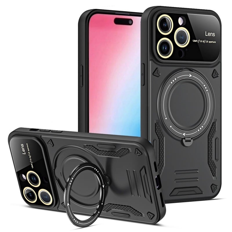 Kućište s magnetskim držačem za iPhone 15 Pro Max i iPhone 14 Pro – zaštita od padova