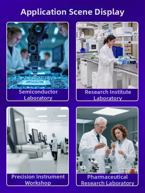 Fehér hosszú ujjú laboratóriumi köpeny nyomtatott logóval