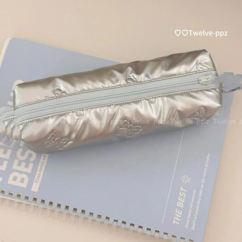 Penar Bowknot pentru elevi, design drăguț pentru fete, capacitate mare pentru rechizite școlare și machiaj