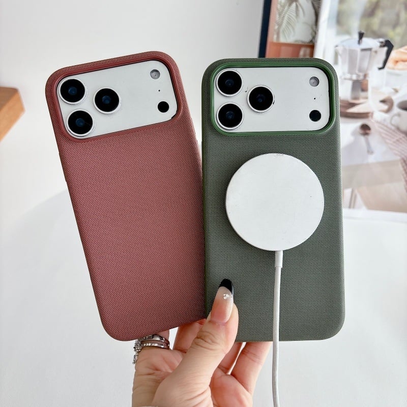 Magnetno kućište od tehnološke tkanine za iPhone 17 Pro Max, iPhone 17 Pro i iPhone 17 Air — premium zaštita od pada, otisci prstiju, disipacija topline.