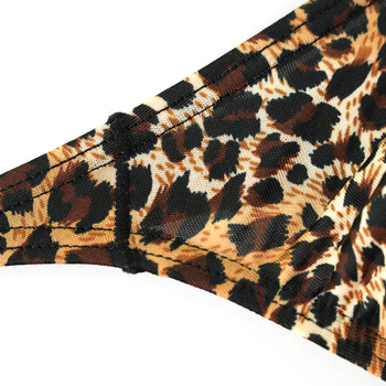 Muške tanga gaćice s leopard uzorkom, niska struka