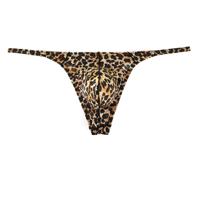 Muške tanga gaćice s leopard uzorkom, niska struka