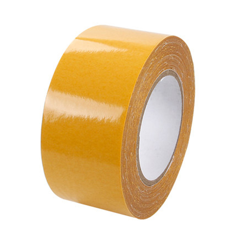 Bandă dublu-adezivă cu bază din material textil, aderență puternică pentru fixare pe pereți, îmbinarea covoarelor fără urme, pentru nunți și expoziții, plasă de baloane